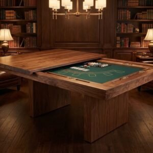 원목 홀덤 테이블 가정용 포커 게임 테이블